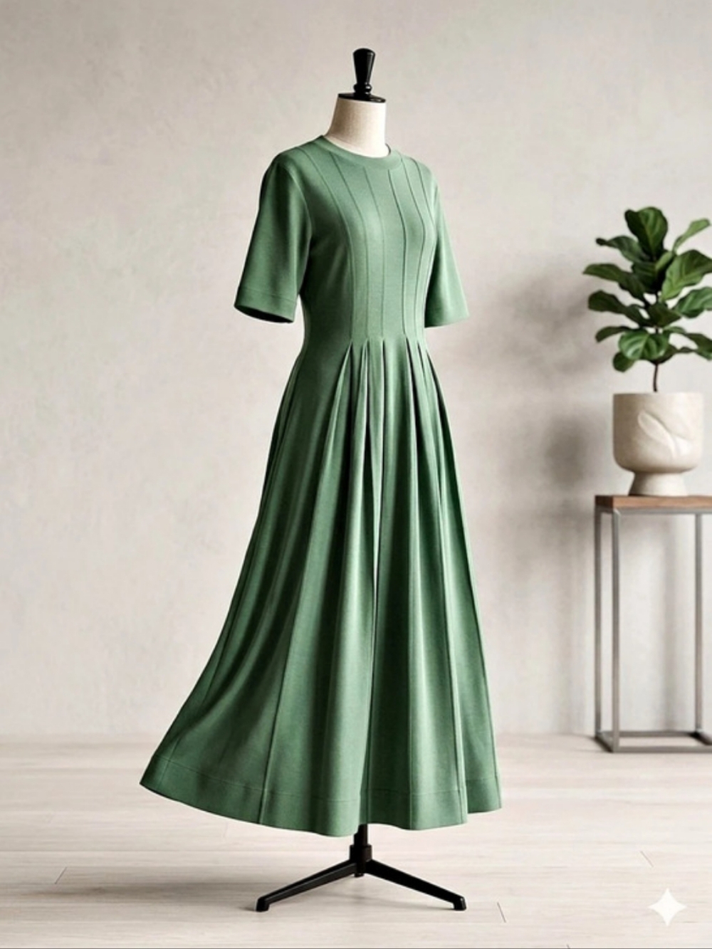 Farm Rio Green Maxi Dress Size P NWT.